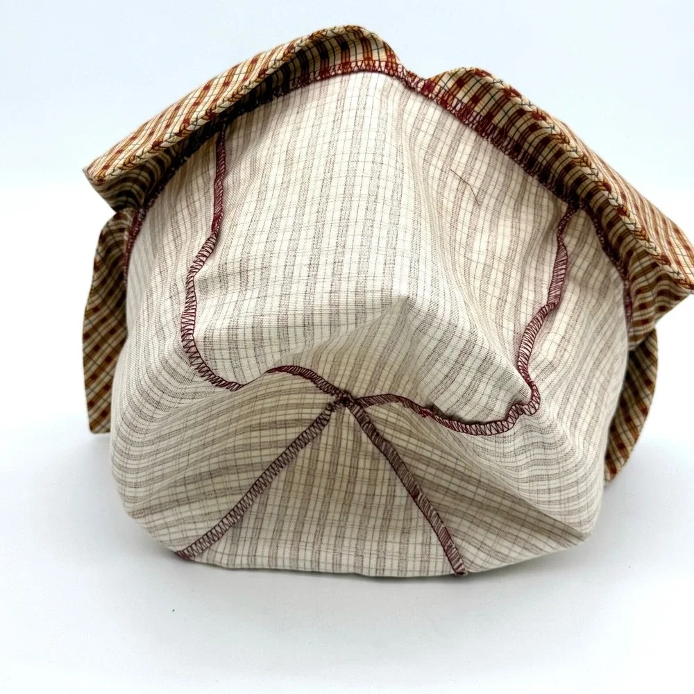 Longaberger 1999 Collectors Club HOMESTEAD Basket Combo liner, & Handle Tie
